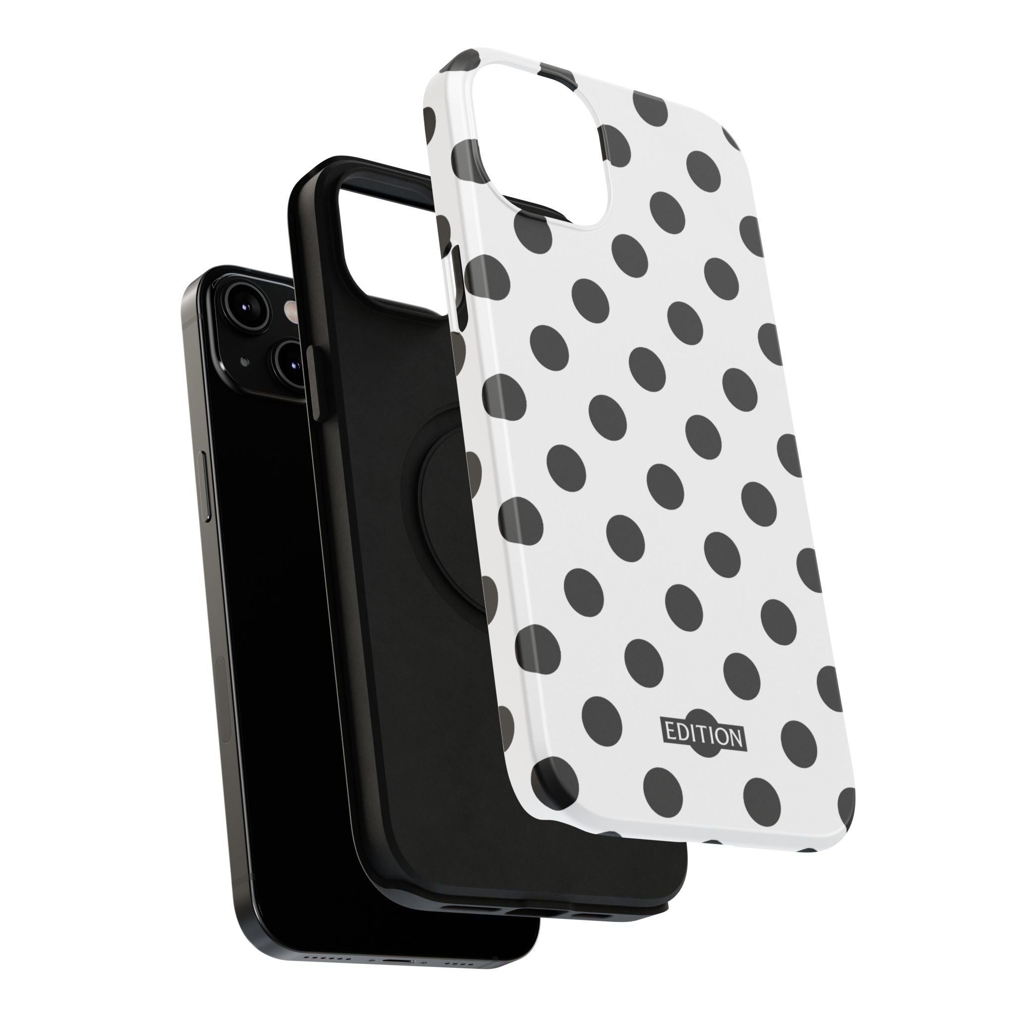 Black and White Polka Dot Case