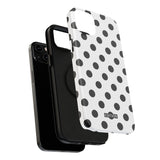 Black and White Polka Dot Case