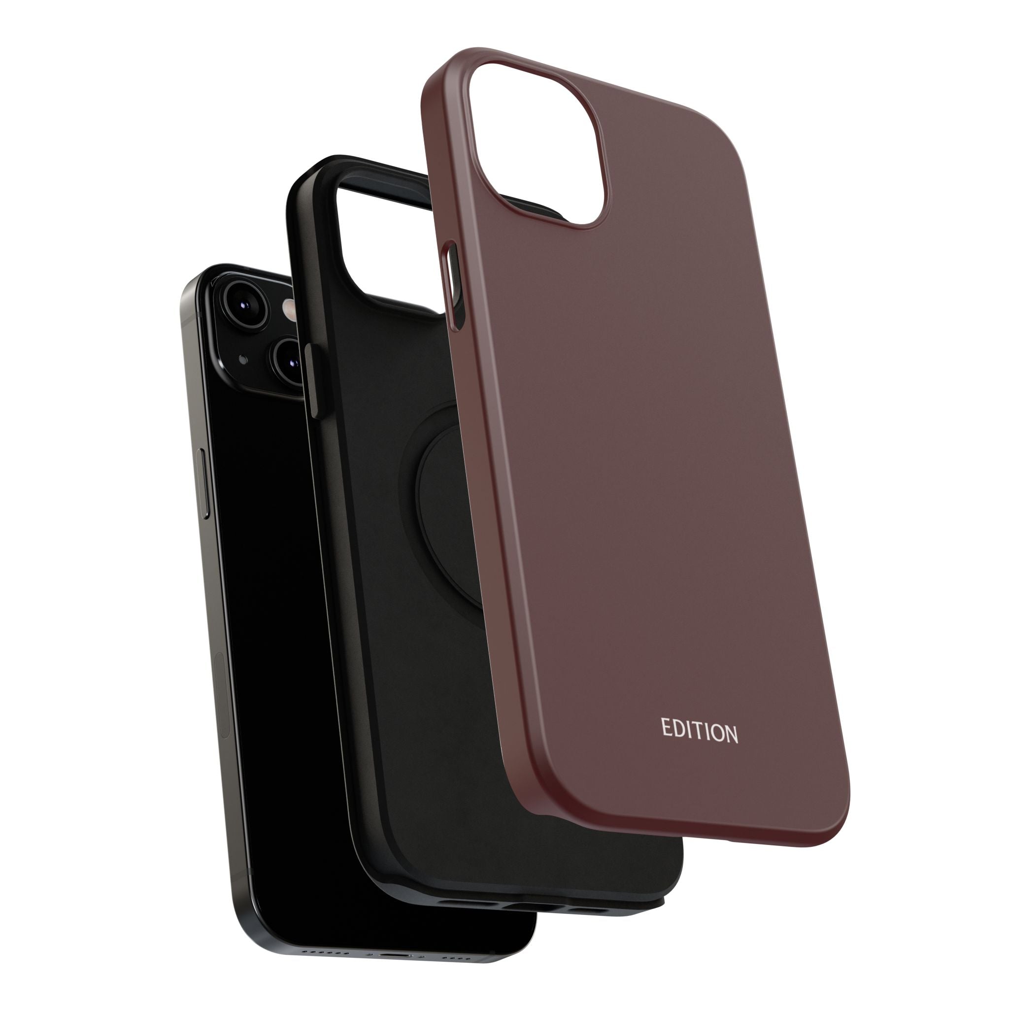 Dark Red Solid Case