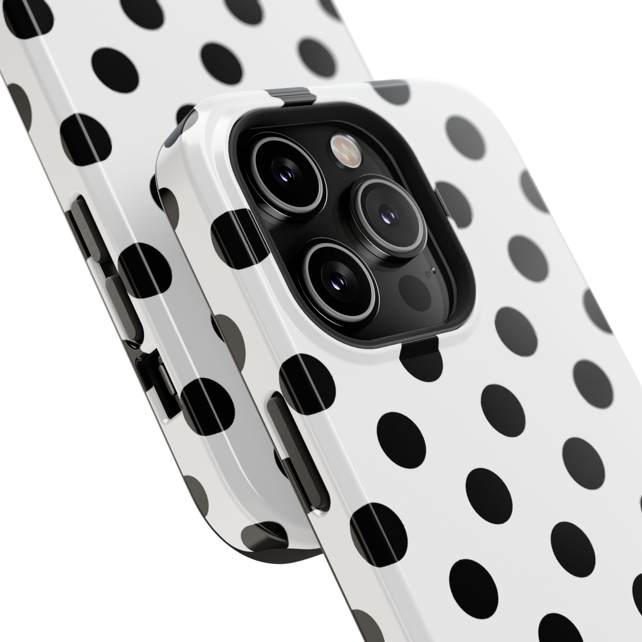 Black and White Polka Dot Case