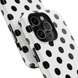 Black and White Polka Dot Case