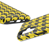 Yellow Houndstooth Case