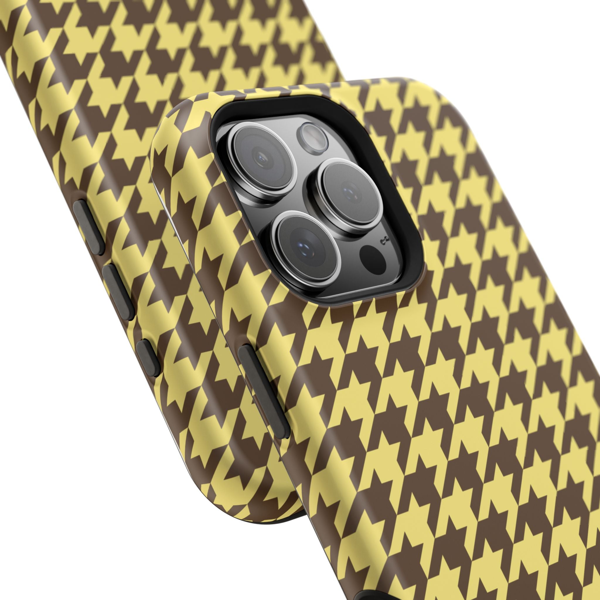 Banana Split Houndstooth Case