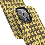 Banana Split Houndstooth Case