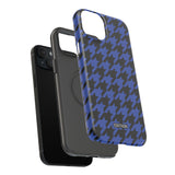 Blue Houndstooth Case
