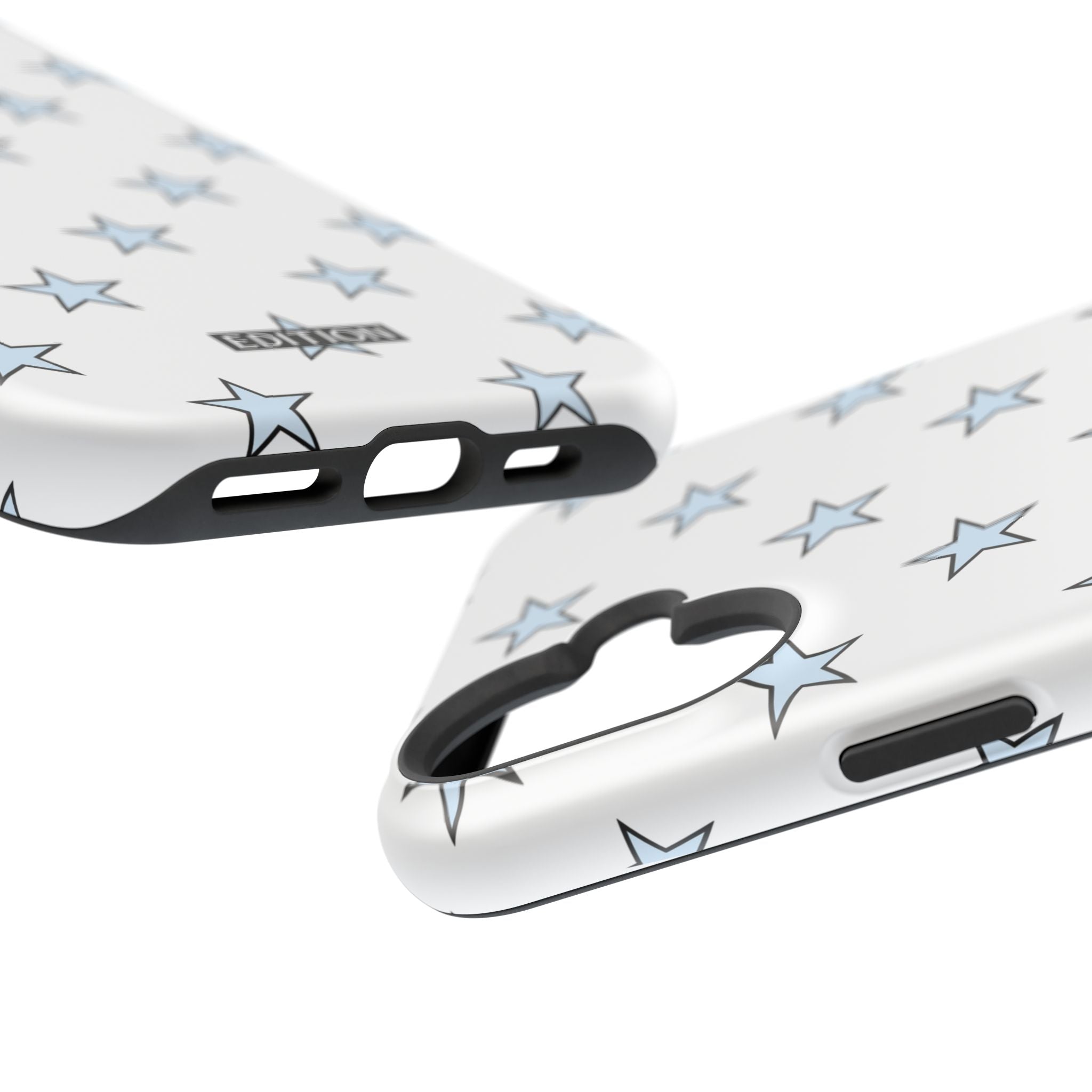 Blue and White Star Case