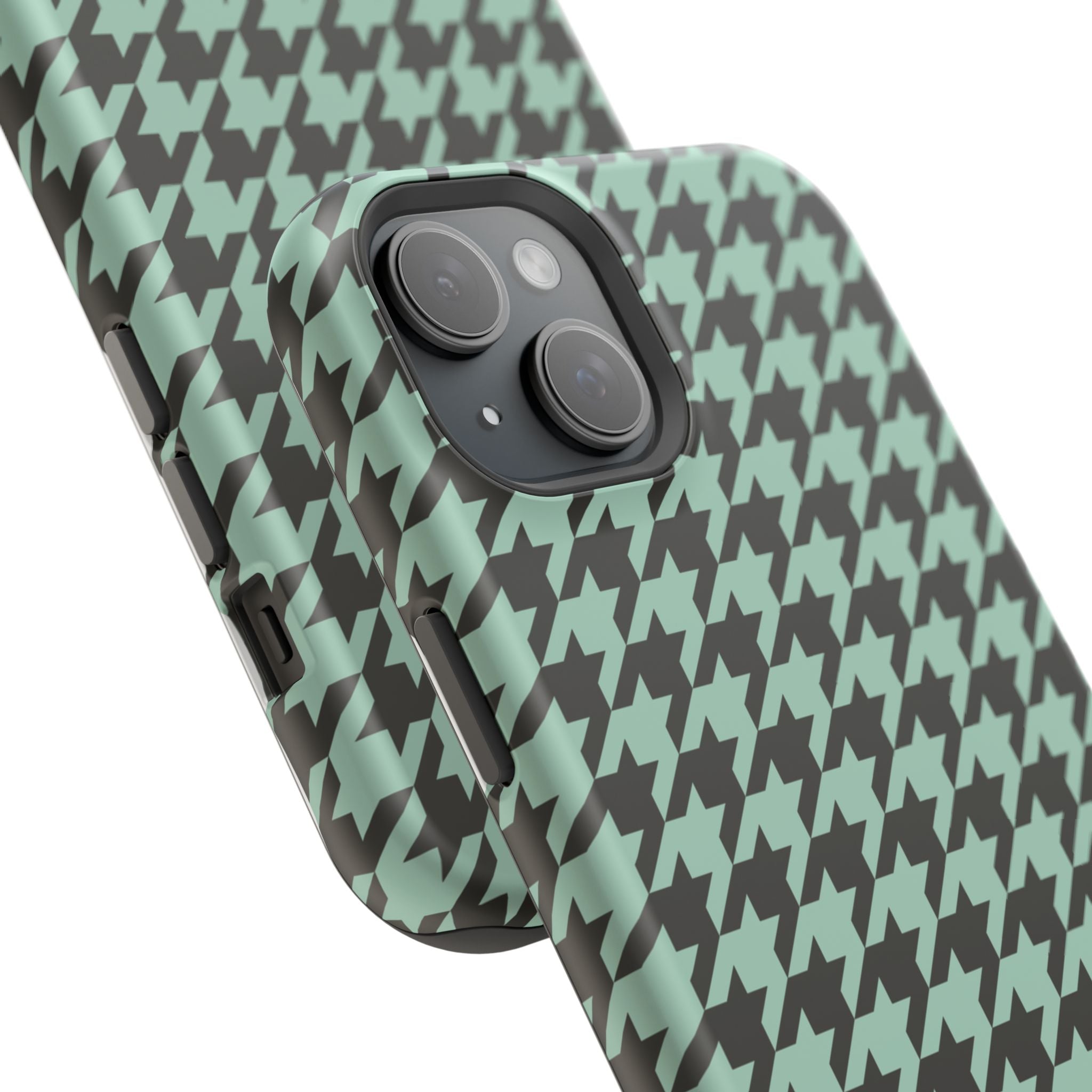Mint Chip Houndstooth Case