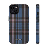 Blue and Pink Plaid Case