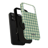 Key Lime Pie Houndstooth Case