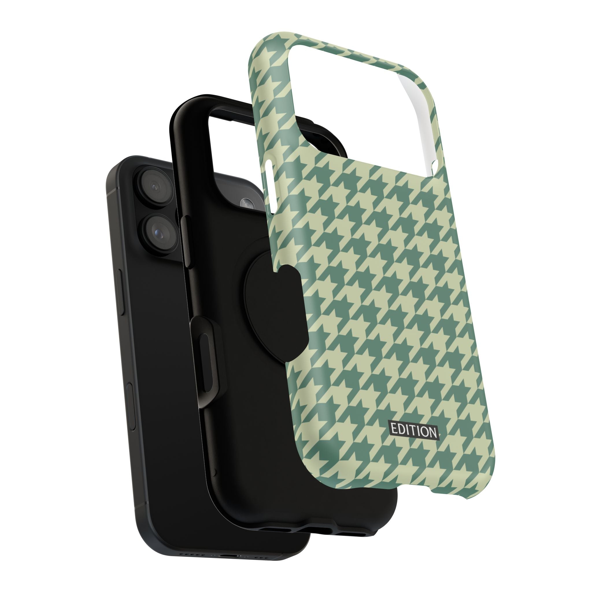 Key Lime Pie Houndstooth Case