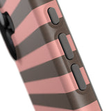 Peach Stripe Case