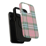 Baby Pink Plaid Case