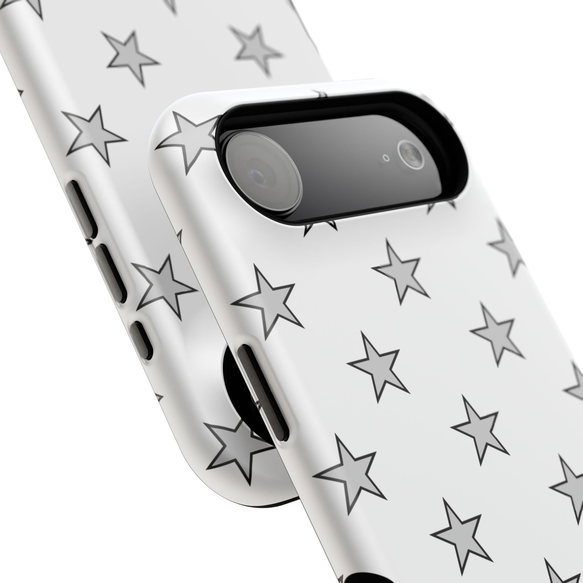 Grey and White Star Case