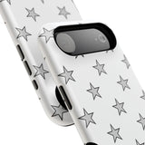 Grey and White Star Case