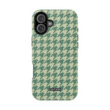 Key Lime Pie Houndstooth Case