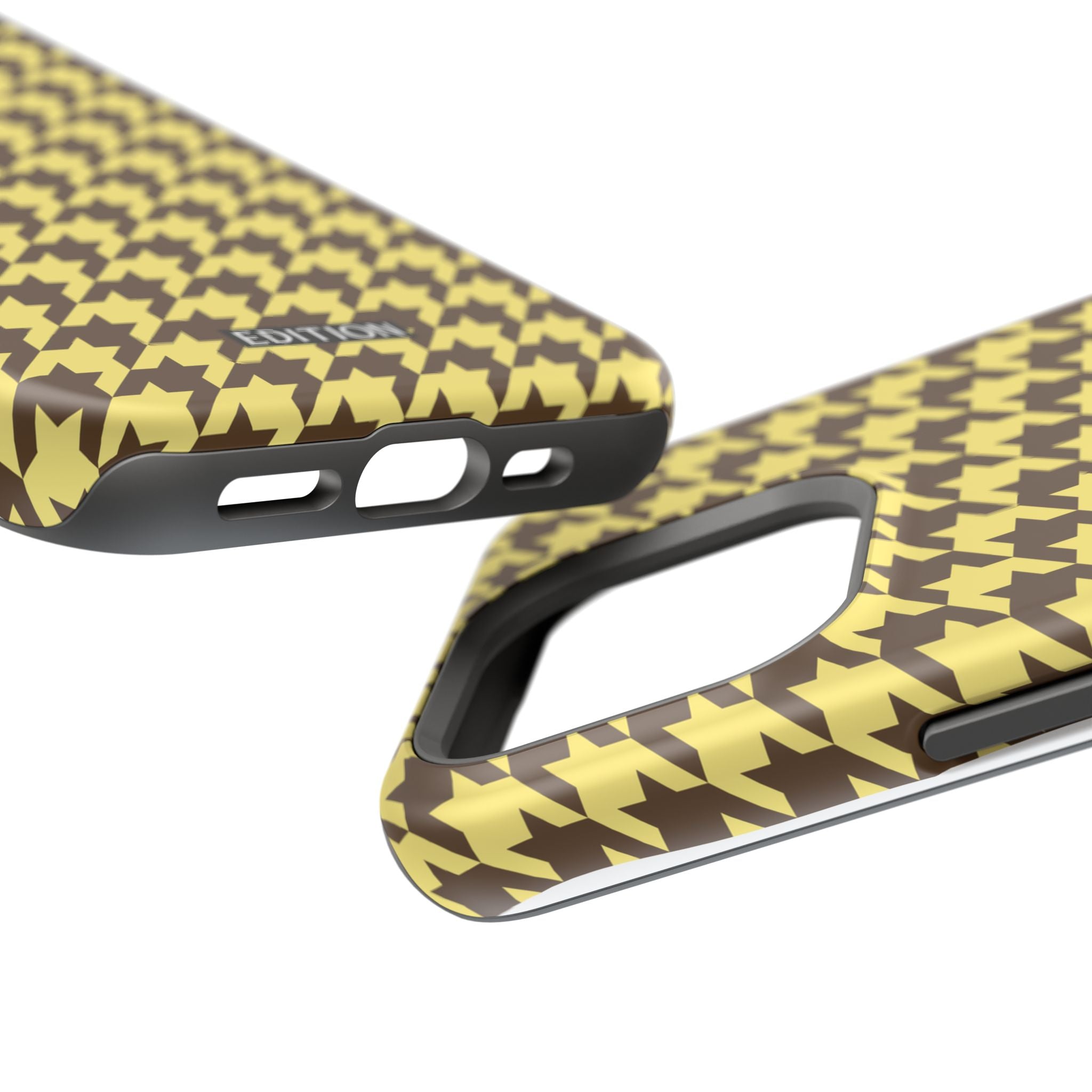 Banana Split Houndstooth Case