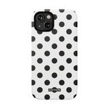 Black and White Polka Dot Case