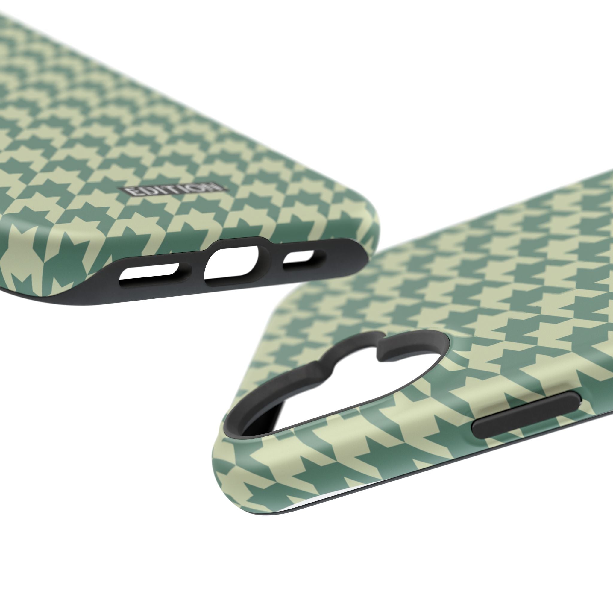 Key Lime Pie Houndstooth Case