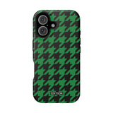 Green Houndstooth Case