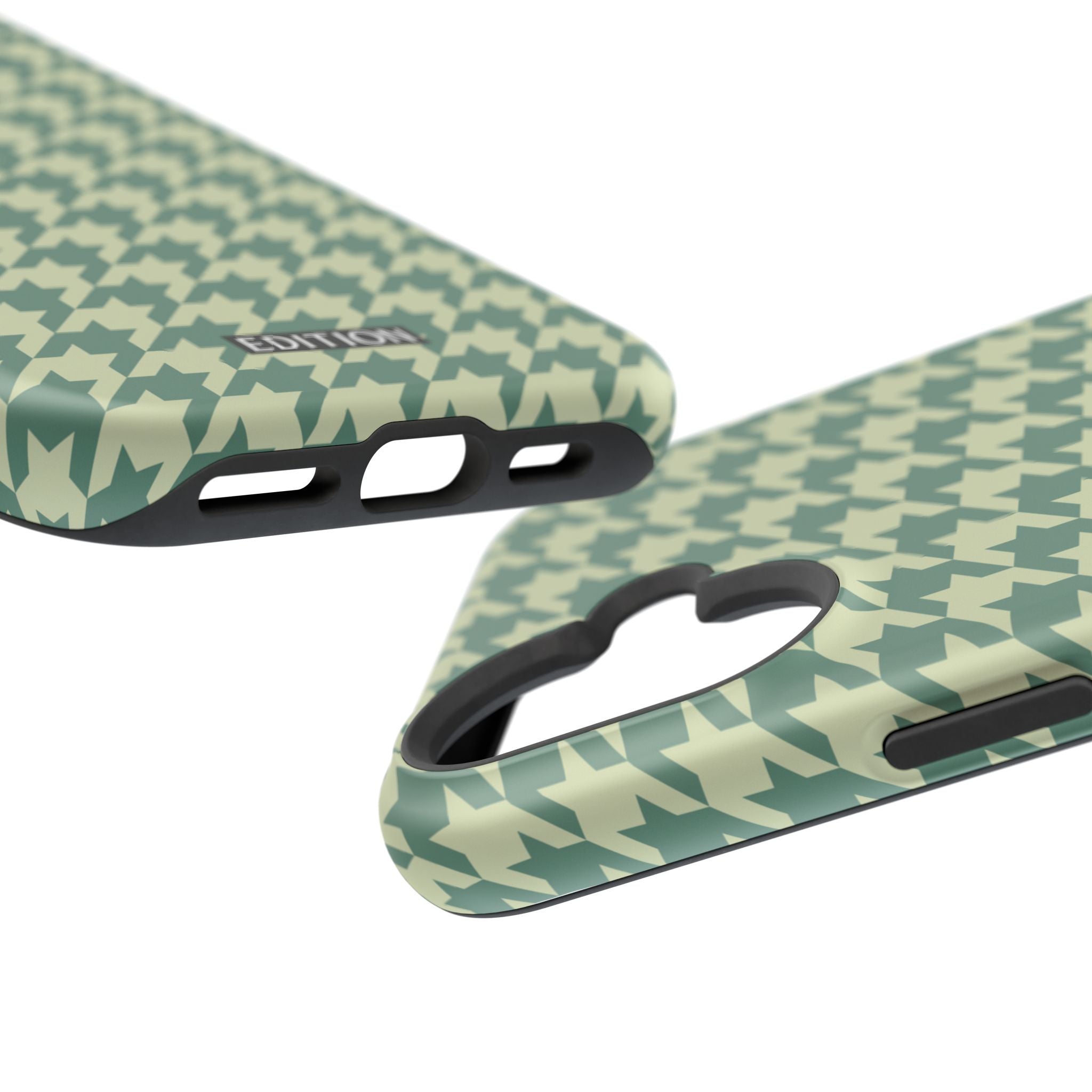 Key Lime Pie Houndstooth Case