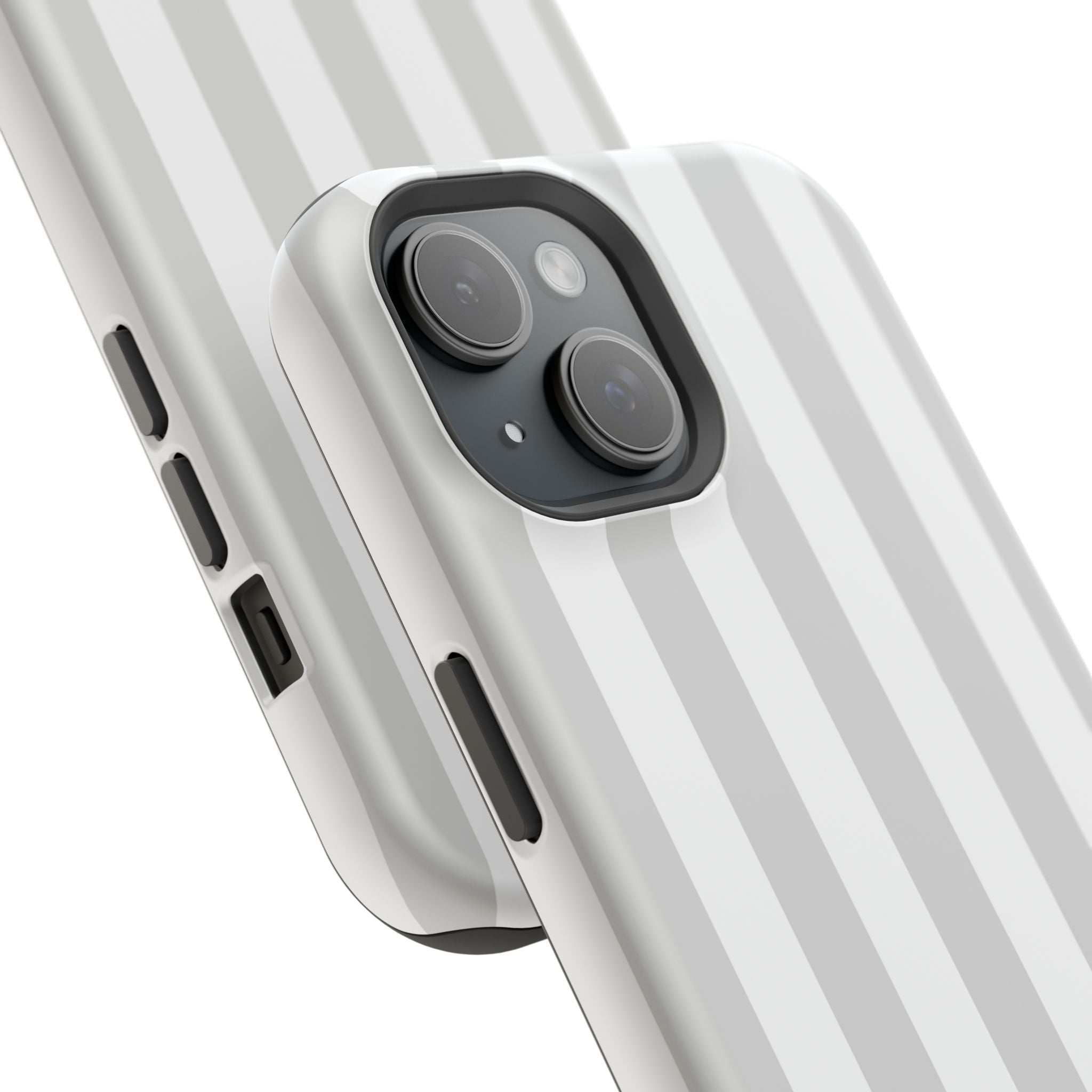 Grey Beach Stripe Case