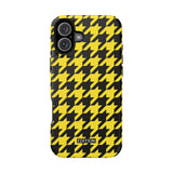 Yellow Houndstooth Case