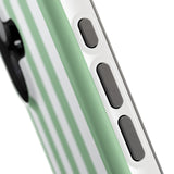 Green Beach Stripe Case