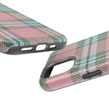 Baby Pink Plaid Case