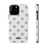 Grey and White Star Case