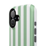 Green Beach Stripe Case