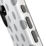 Grey and White Polka Dot Case