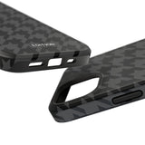 Grey Houndstooth Case