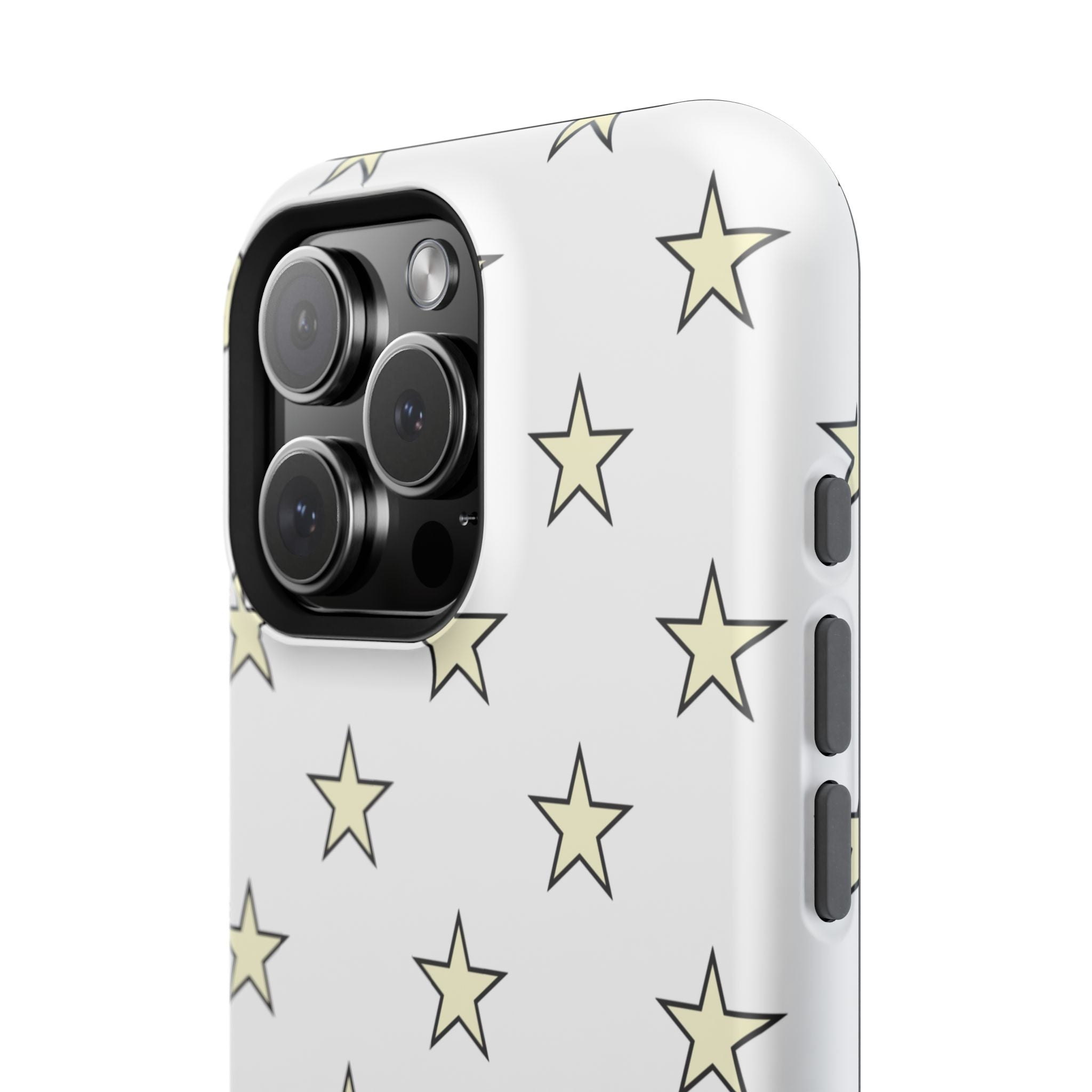 Yellow and White Star Case