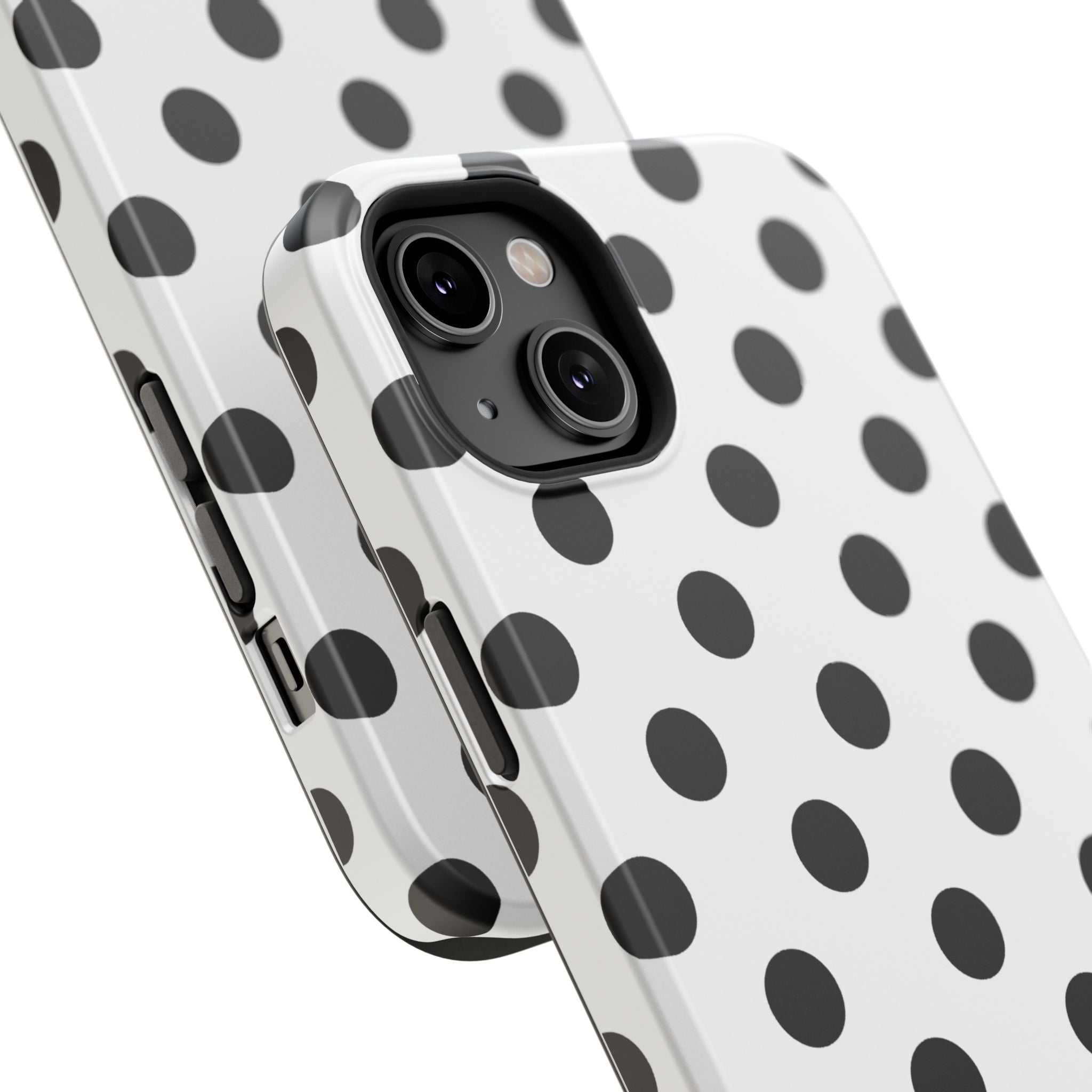 Black and White Polka Dot Case