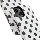 Black and White Polka Dot Case