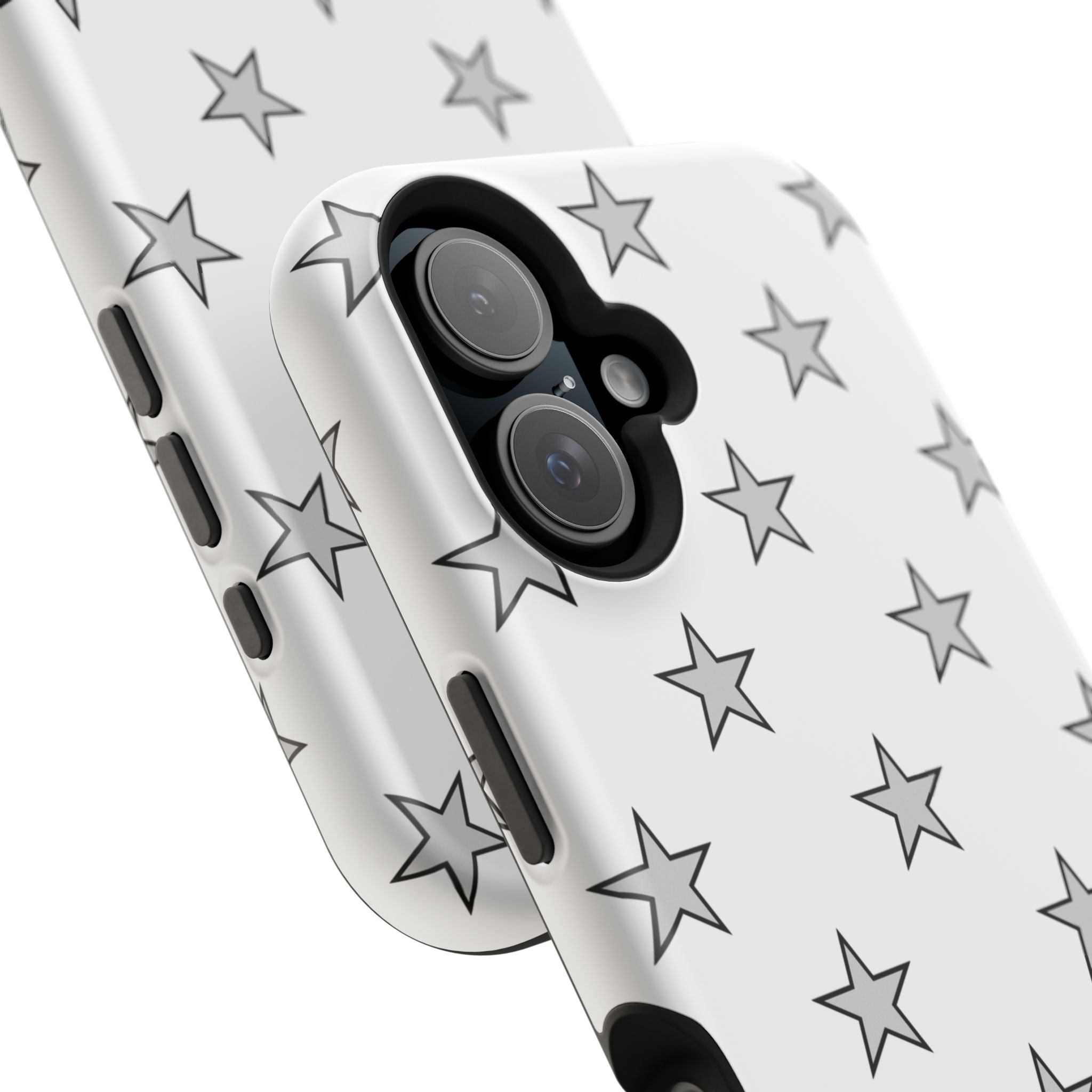 Grey and White Star Case