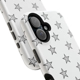 Grey and White Star Case