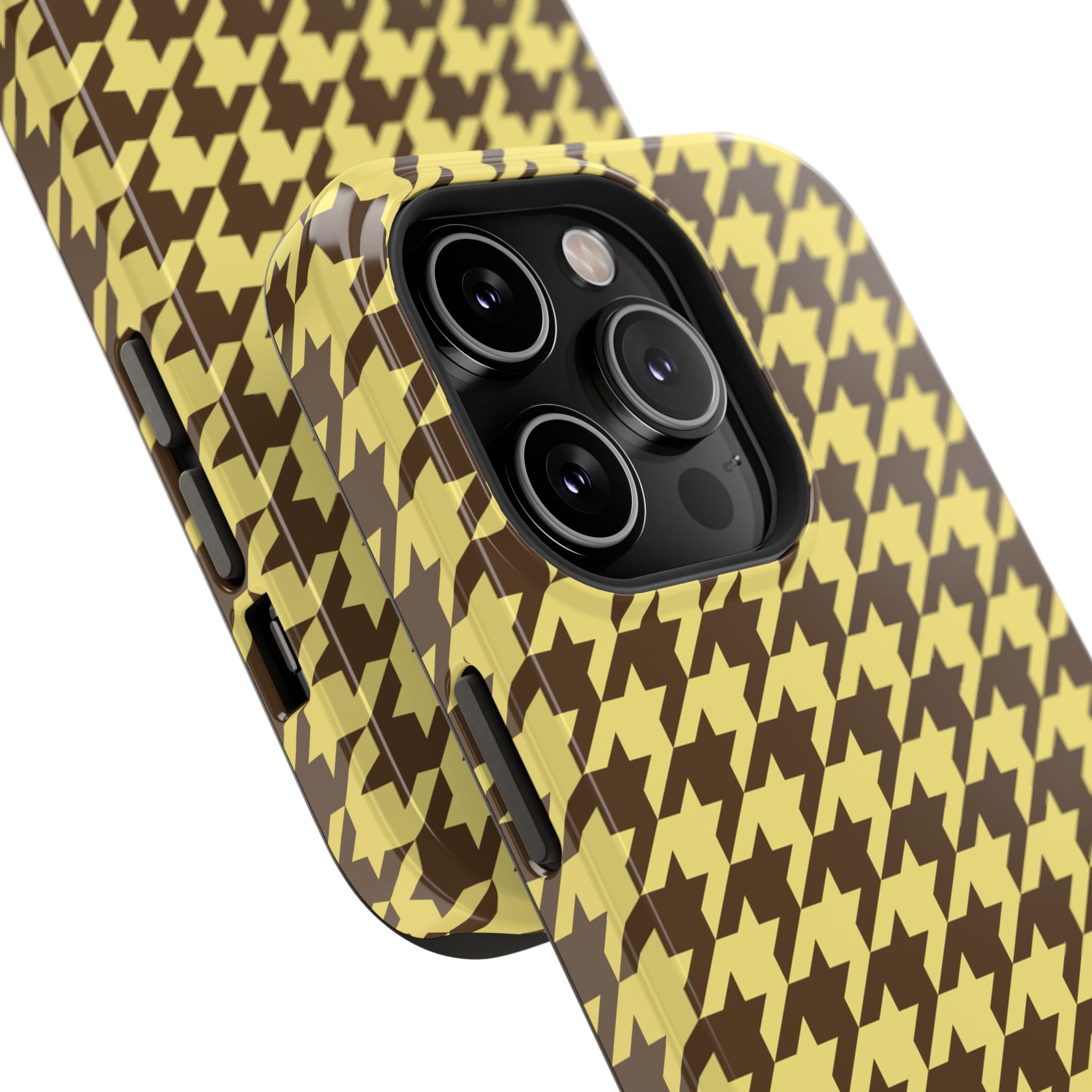 Banana Split Houndstooth Case