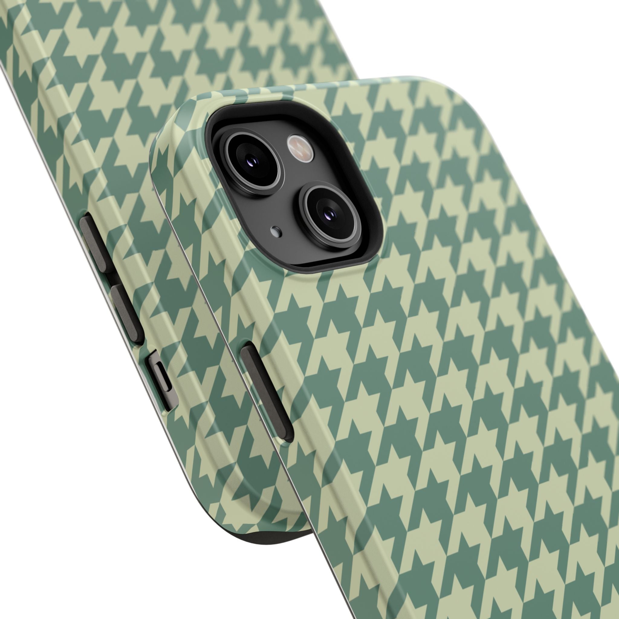 Key Lime Pie Houndstooth Case