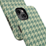 Key Lime Pie Houndstooth Case
