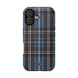 Blue and Pink Plaid Case