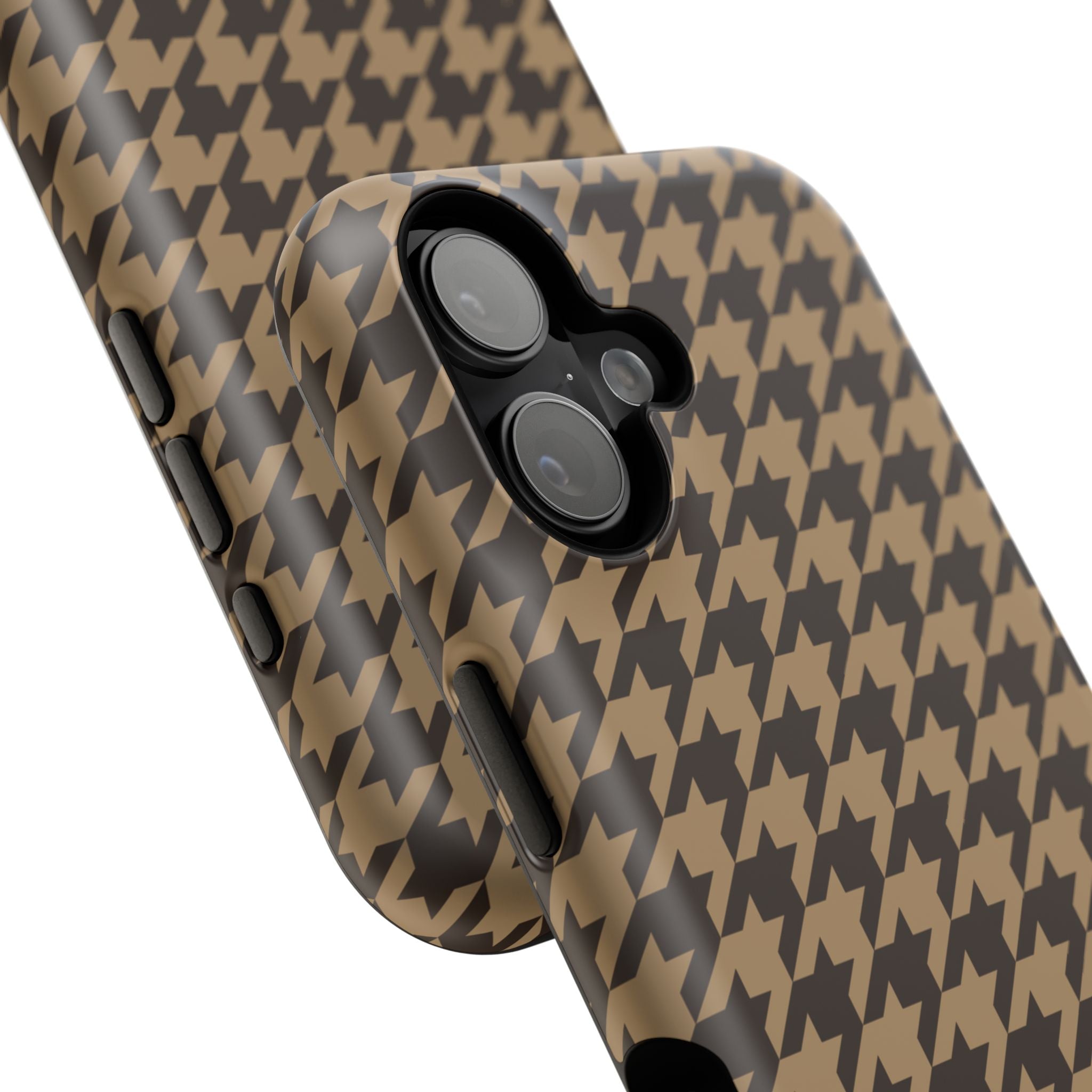 Chocolate Chip Cookie Houndstooth Case