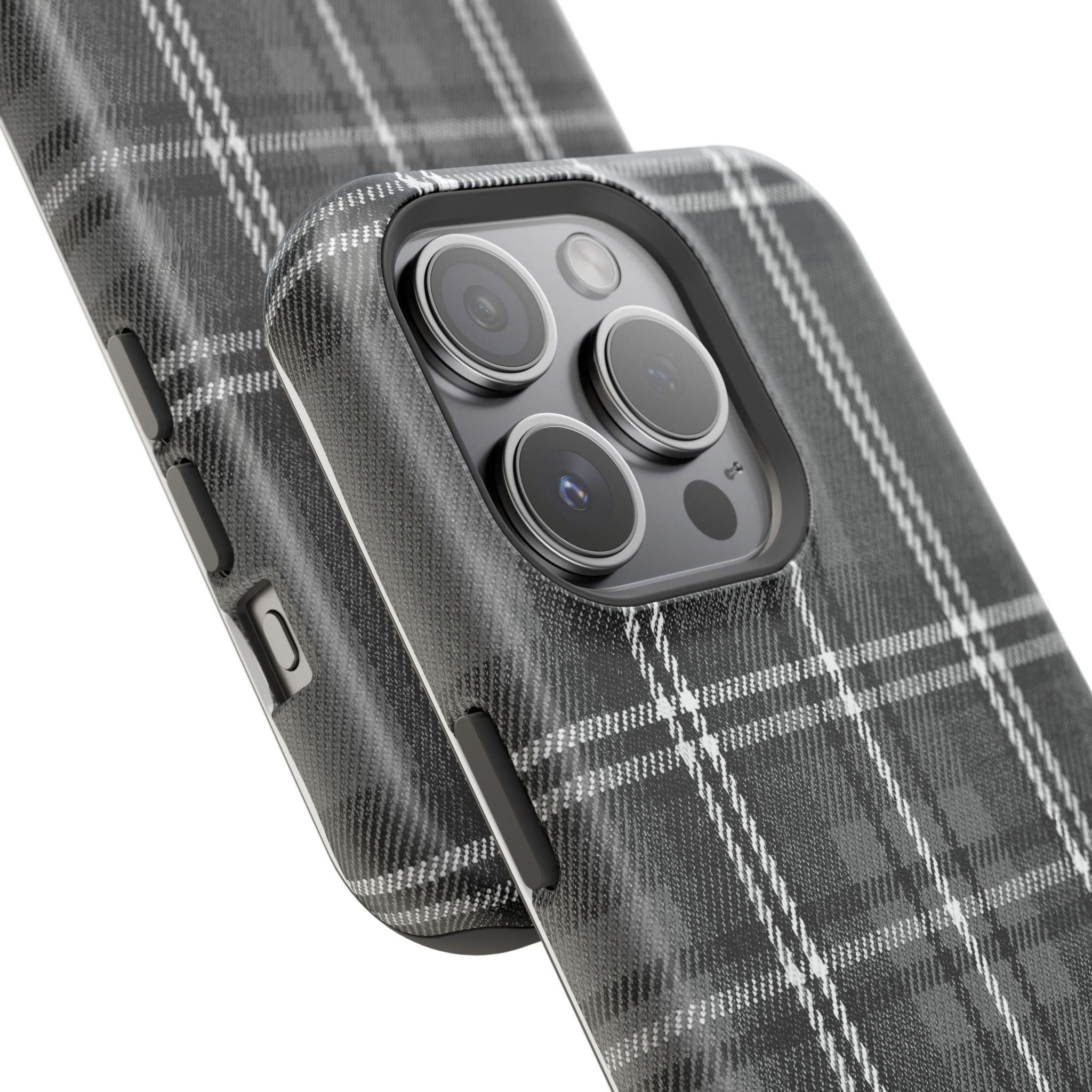 Grey Plaid Case