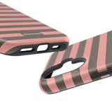 Peach Stripe Case