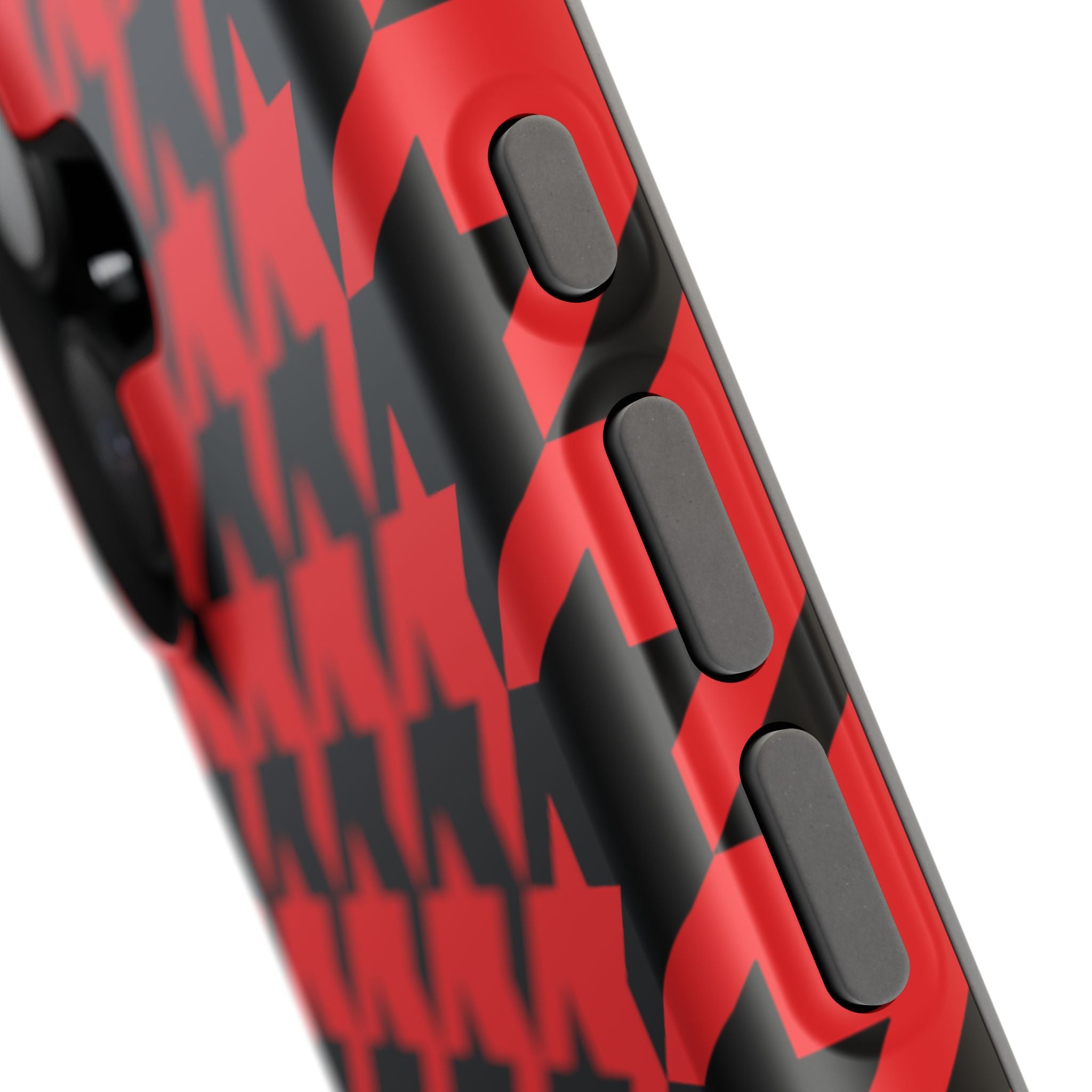 Red Houndstooth Case