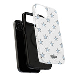 Blue and White Star Case