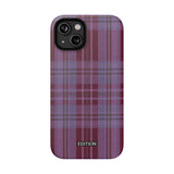 Magenta Plaid Case