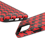 Red Houndstooth Case
