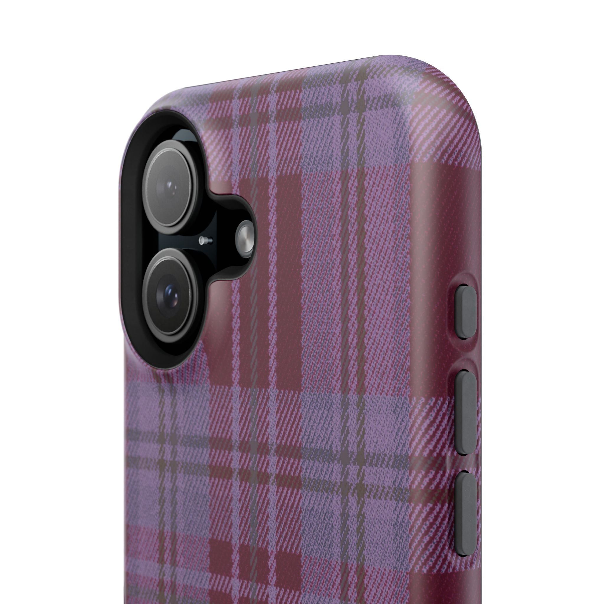 Magenta Plaid Case