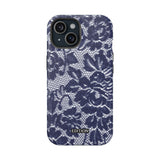 Navy Lace Case